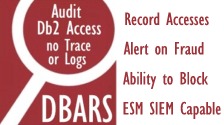 DBARS Database Access Monitoring - runs standalone or with Correlog dbDefender and SIEM tools